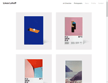 Tablet Screenshot of linuslohoff.com